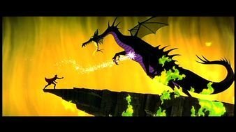 dragon from Sleeping Beauty cartoon