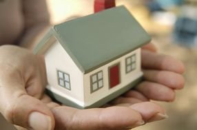 Holding the house in the hands