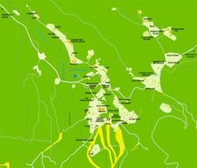 Borovets Ski Map drawing