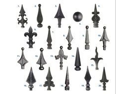 Wrought Iron Fence Parts