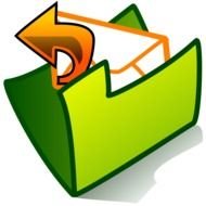 Folder Outbox Clipart drawing