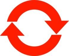 red refresh icon