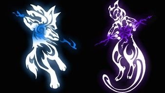 Pokemon Mewtwo Vs Lucario drawing
