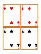 Ä°llustration of the 2 Playing Cards