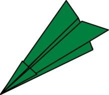Paper Airplane Clip Art N44