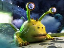 Space Aliens as picture for clipart
