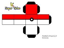 Paper Pokemon Templates Pokeball N2