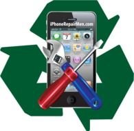 Cell Phone Repair Logo drawing