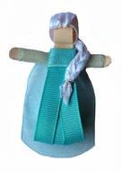 rag blue doll