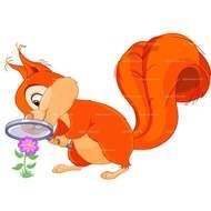 Funny Squirrel drawing