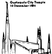 LDS Temple Clip Art N17