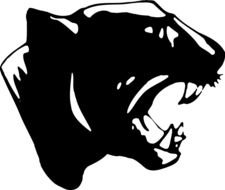 High School Panther Logo