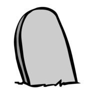 RIP Tombstone Clip Art N15