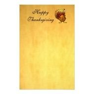 Stationery Cute Thanksgiving Clip Art Turkey Full Color