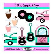 50s Clip Art N27