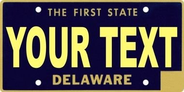 clipart of blue plate with text sign