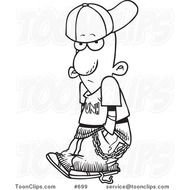 Gangster Cartoon Drawings N7