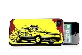 iPhone cover with police car