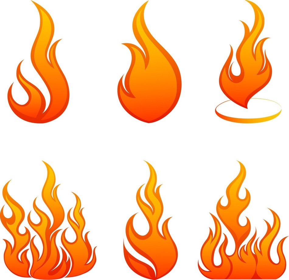 Flame as an illustration