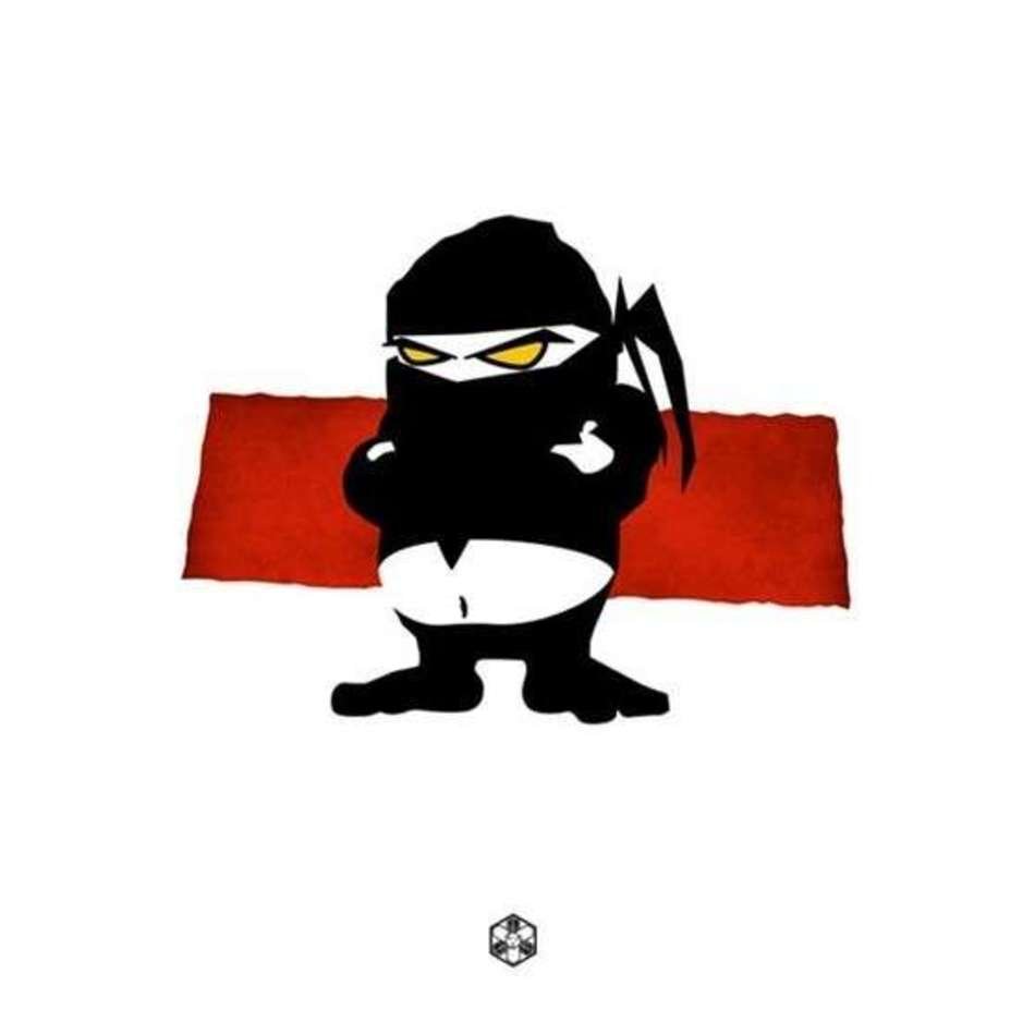 Fat Ninja Cartoon