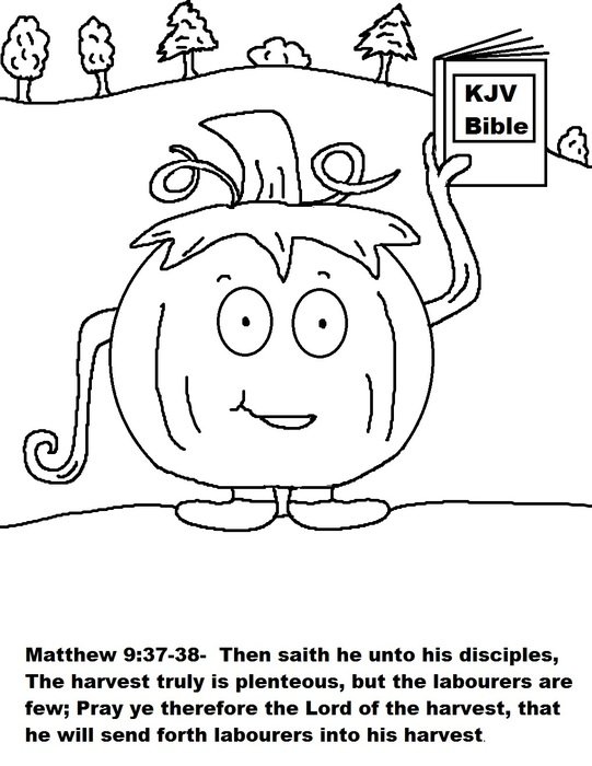 Pumpkin Coloring Pages drawing
