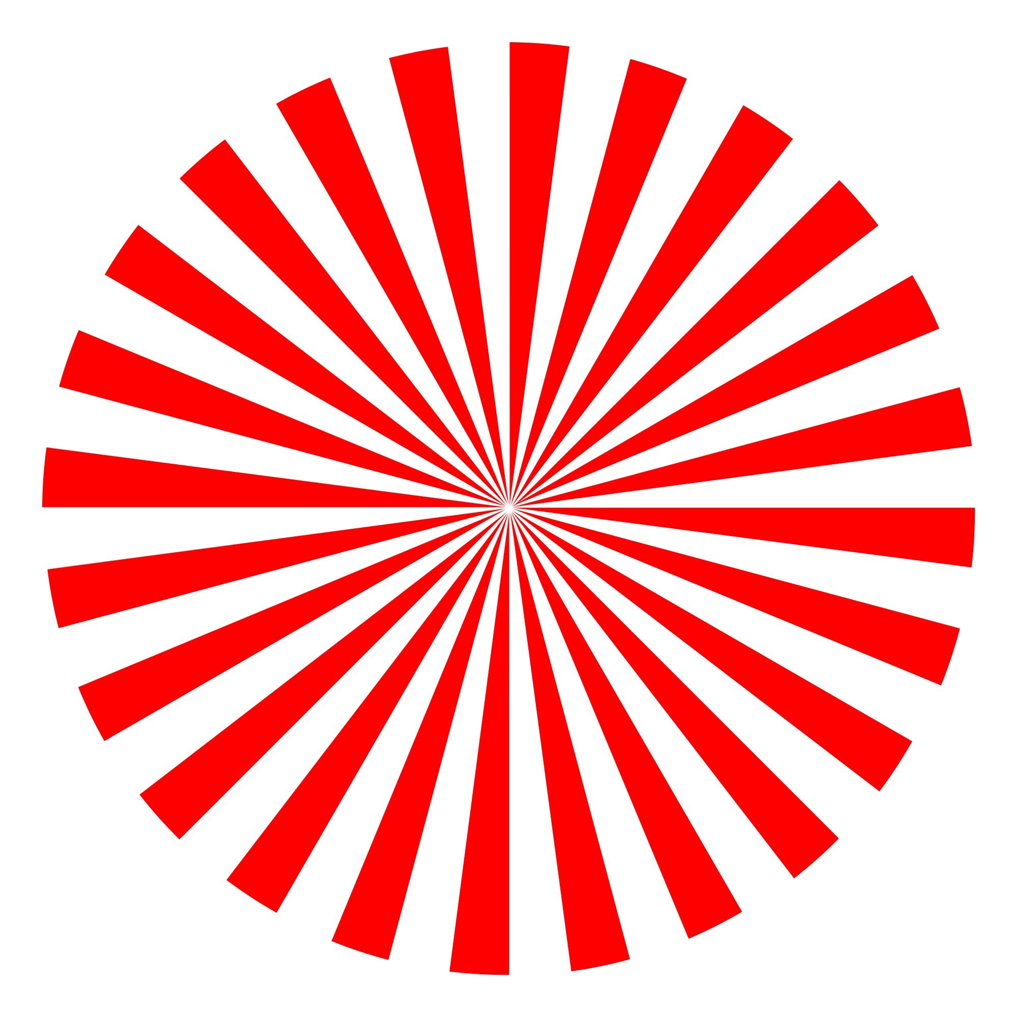 Rising Sun Rays Clip Art