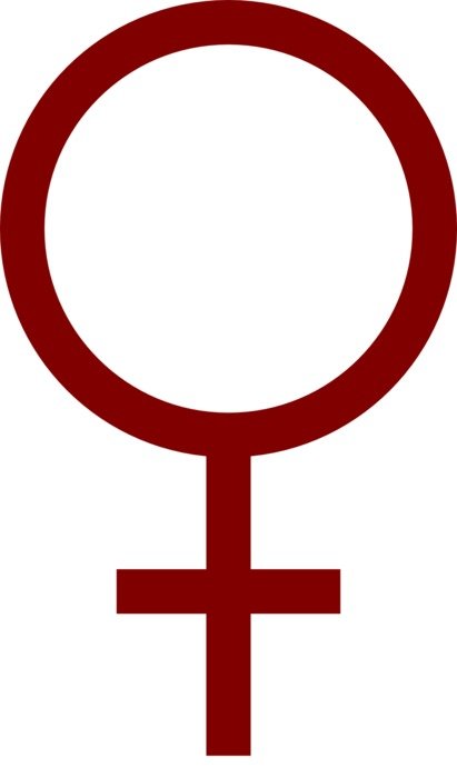 İllustration of Female Symbol
