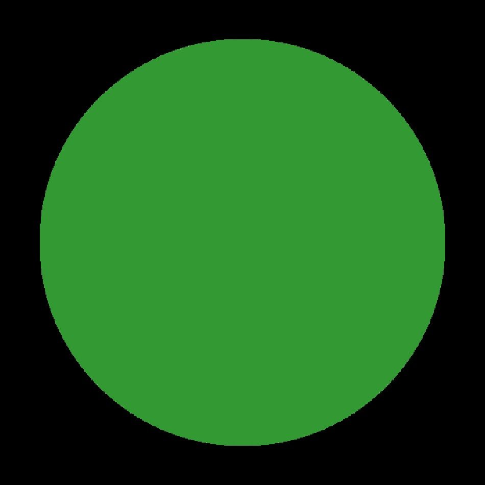 Green Circle Clip Art N17