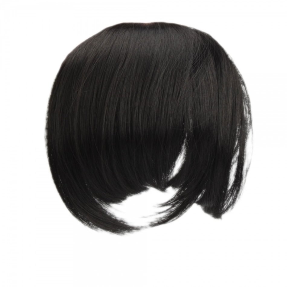 Neat Bang Hair Extension With Clip Black 16003196 Thumbnail 2