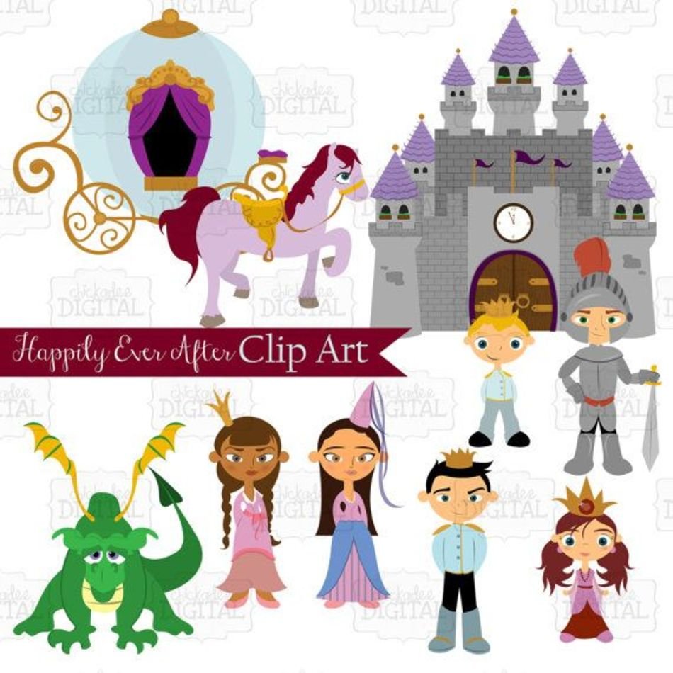 Prince And Princess Clip Art N7