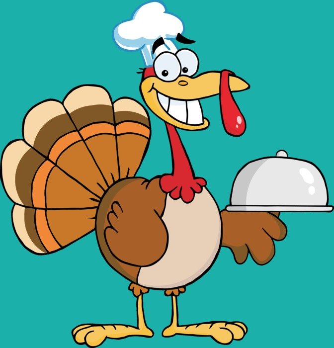 Thanksgiving Turkey Cartoon N25