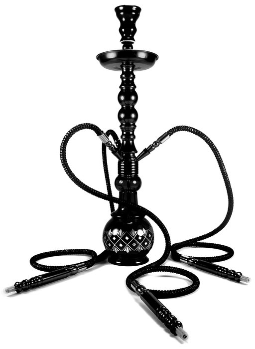 Black Hookahs drawing