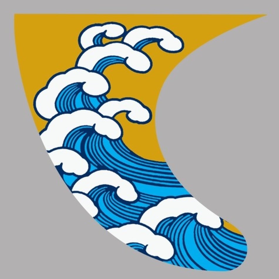 Waves Fin Frank Ozmun Graphic Design