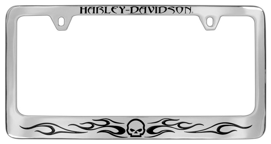 Harley-davidson emblem on frame, drawing