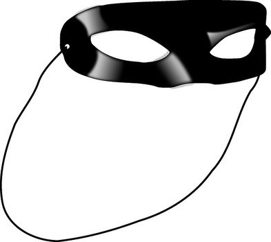 Lone Ranger Mask Clip Art