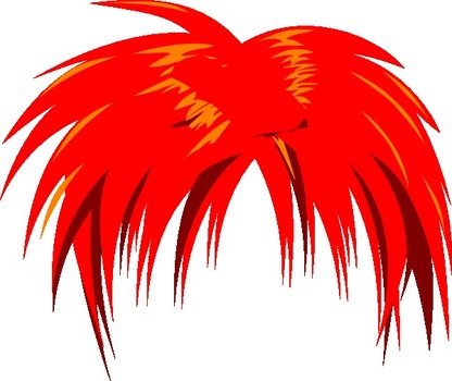 Red Hair Clip Art N6