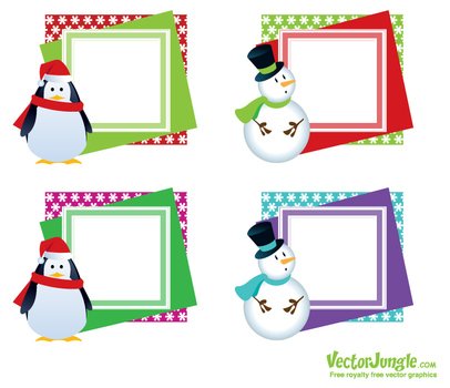 Free Printable Christmas Frames