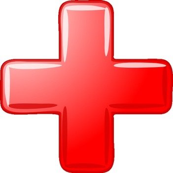 Red Plus Sign In