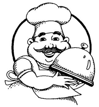 Chef Cartoon Clip Art N32