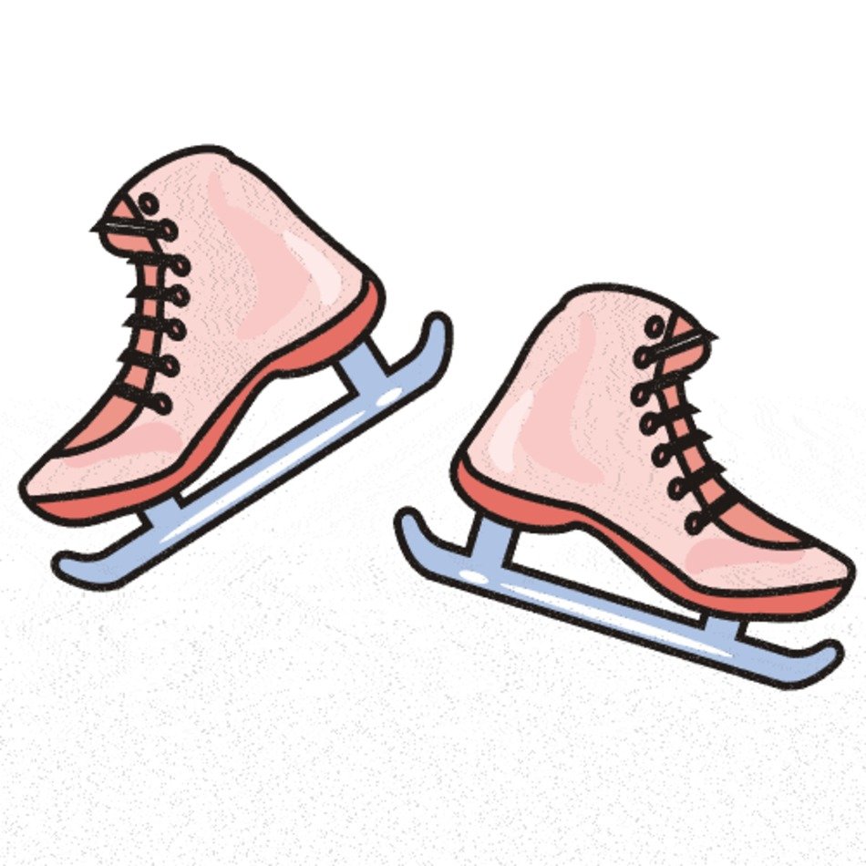 Ice Skate Clip Art N28