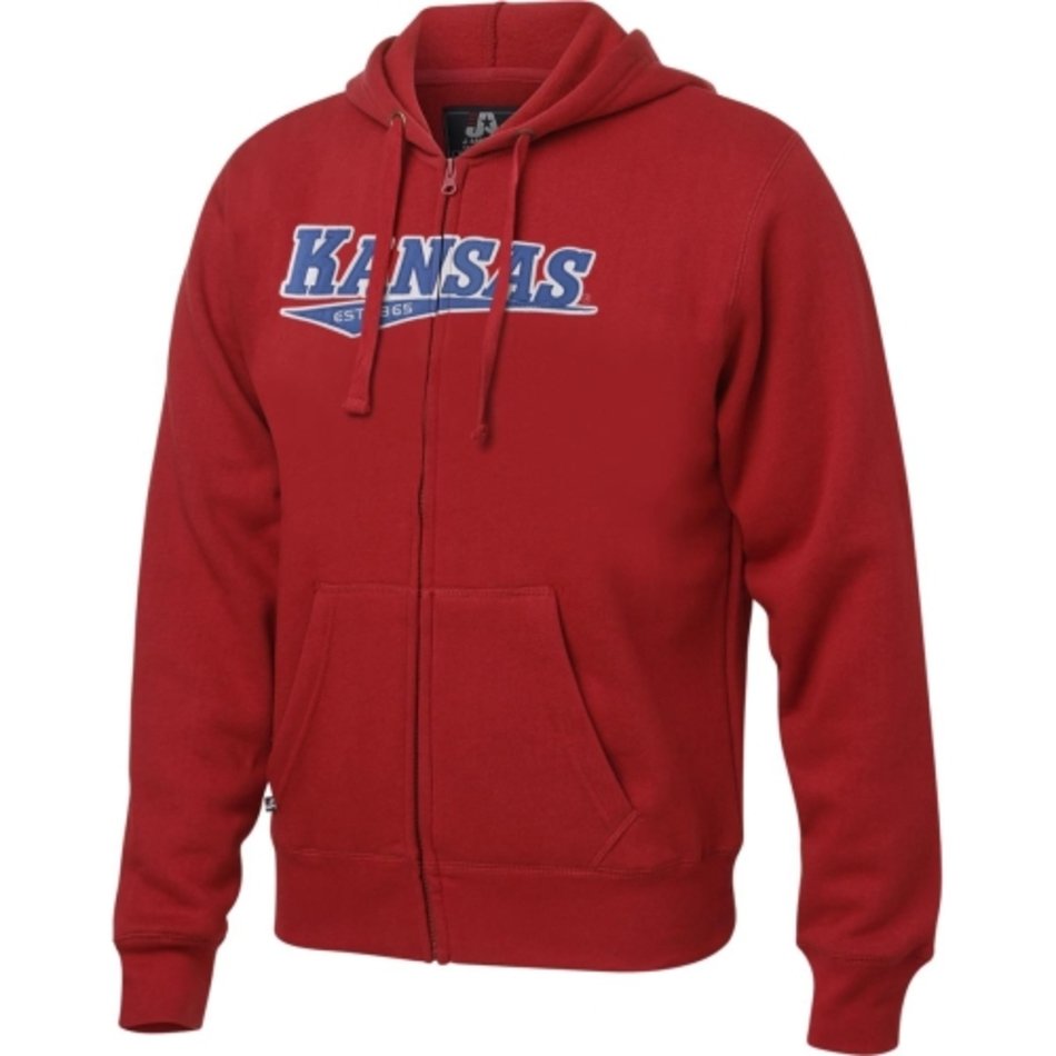 365 Day No Hassle Returns Kansas Jayhawks Red Twill Tailsweep Full