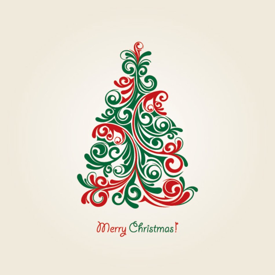 Christmas Tree Vector N12