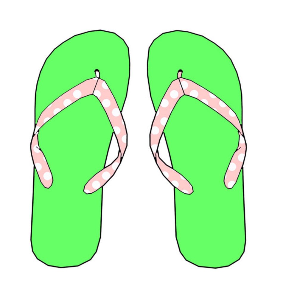 Flip Flop Clip Art N120