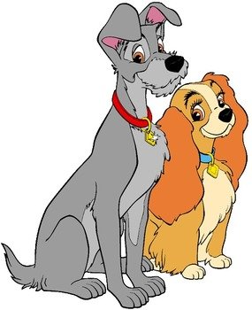 Lady And The Tramp Clip Art N4