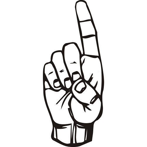 Sign Language Clip Art N43 free image download