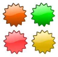 Images Ajax Stars Green And Itll Golden Clip Art