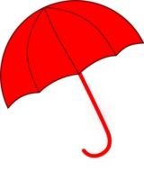 Red Umbrella Clip Art N12