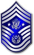 blue Air Force Master Sergeant Stripes drawing