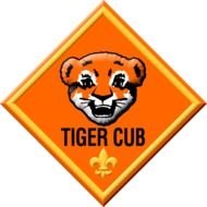 Tiger Cub Scout Logo drawing