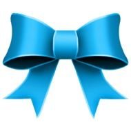 Pink Ribbon Bow Clip Art N10